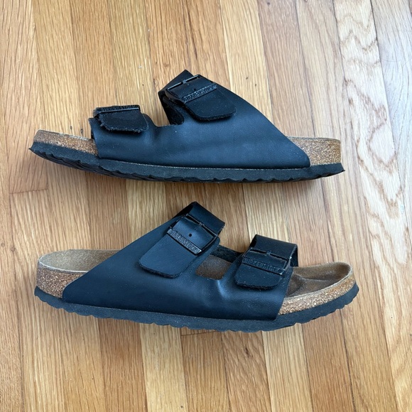 Birkenstock Arizona Birko-Flor in Black - Picture 5 of 6